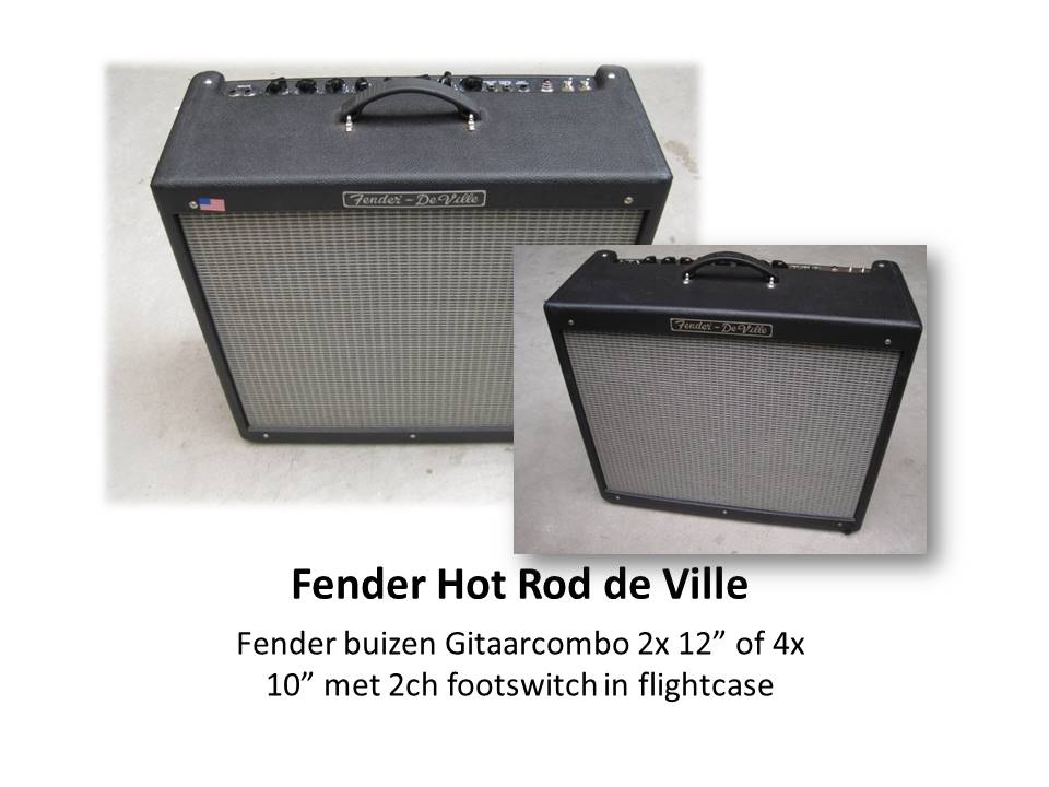 1090 Fender Hot Rod de Ville