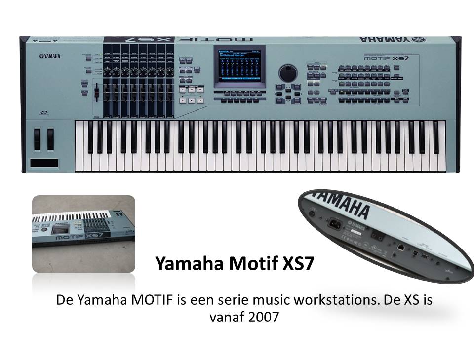 1580 Yamaha Motif XS7