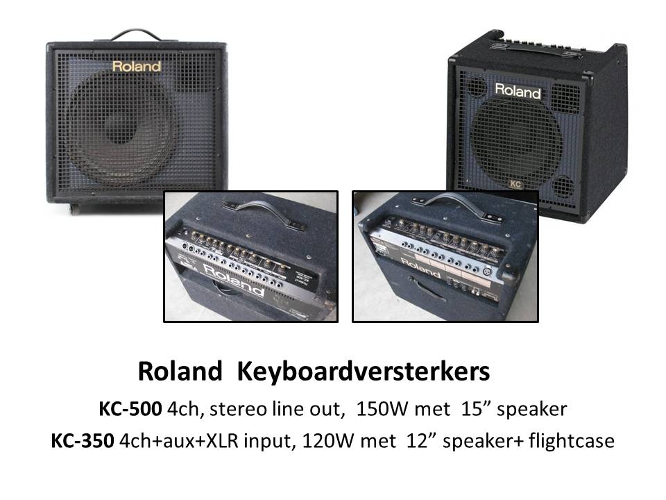 1640 Roland KC-500  KC-350 keyboardversterker